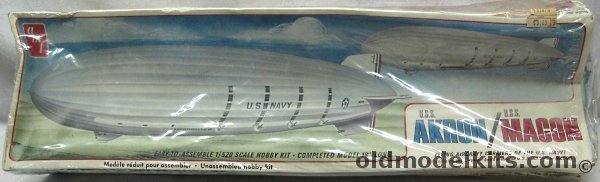 AMT 1/520 USS Akron or Macon - ZRS-4 or ZRS-5, T572 plastic model kit